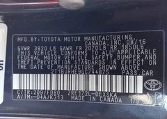 2016 Toyota Corolla S Plus — фото 9