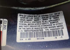 2010 Honda Civic Lx — фото 9