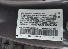 2012 Honda Civic Lx — фото 9