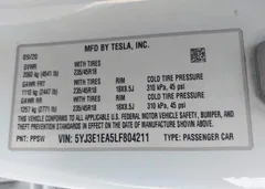 2020 Tesla Model 3 Standard Range Plus Rear-Wheel Drive/Standard Range Rear-Wheel Drive — фото 9