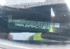 2017 Nissan Altima 2.5/2.5 S/2.5 Sl/2.5 Sr/2.5 Sv — фото 9