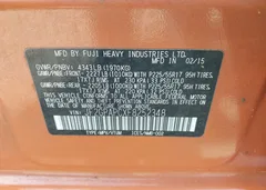 2015 Subaru XV Crosstrek 2.0I Limited — фото 9